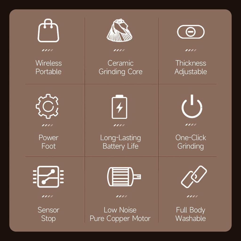 Xiaomi KLT портативная кофемолка электрическая USB перезаряжаемая домашняя уличная профессия регулируемая помол кофе в зернах для кухни