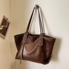 Premium Retro Large-Capacity Bag Women'S Foreign Shoulder Bag Commuter Bag Fashion Tote Bag