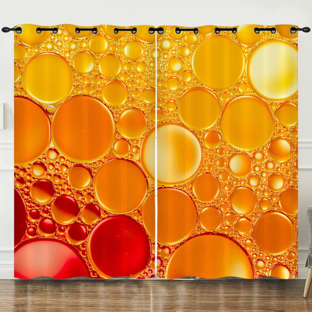 Штора Роса 3D Цифровая печать Затемняющая штора на люверсах