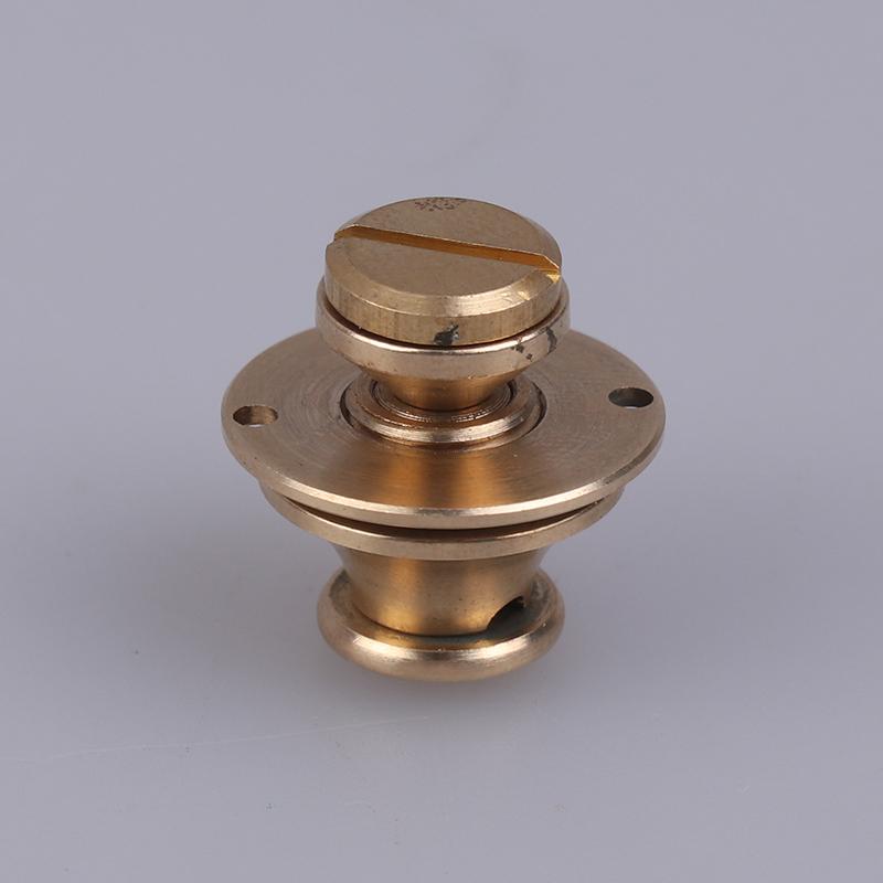 Латунный врезной зажим пряжки замок кошелек фурнитура прочная фурнитура для застежки сумки для рукоделия замок для кожаной сумки