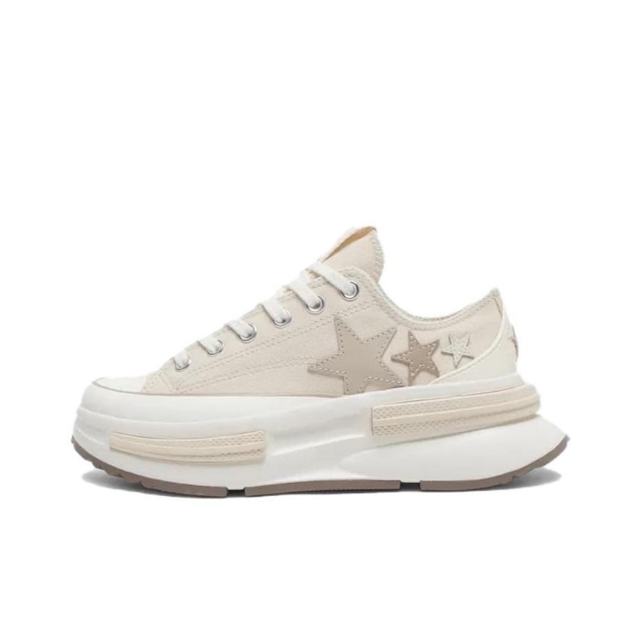 Converse Run Star Legacy CX Low Stars - Light Khaki Unisex Sneakers Cream White A11613C