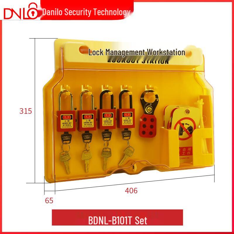 BDNLLOCK Industrial Safety Lockout Tagout Workstation