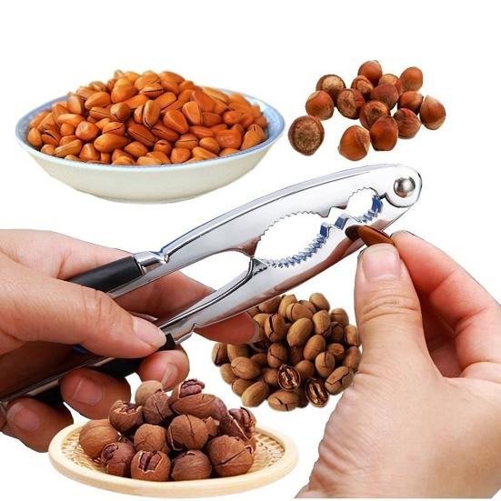 Walnut Cracker Heavy-duty Zinc Alloy Nut Cracker Tool Convenient Ergonomic Design Nut Opener for Home