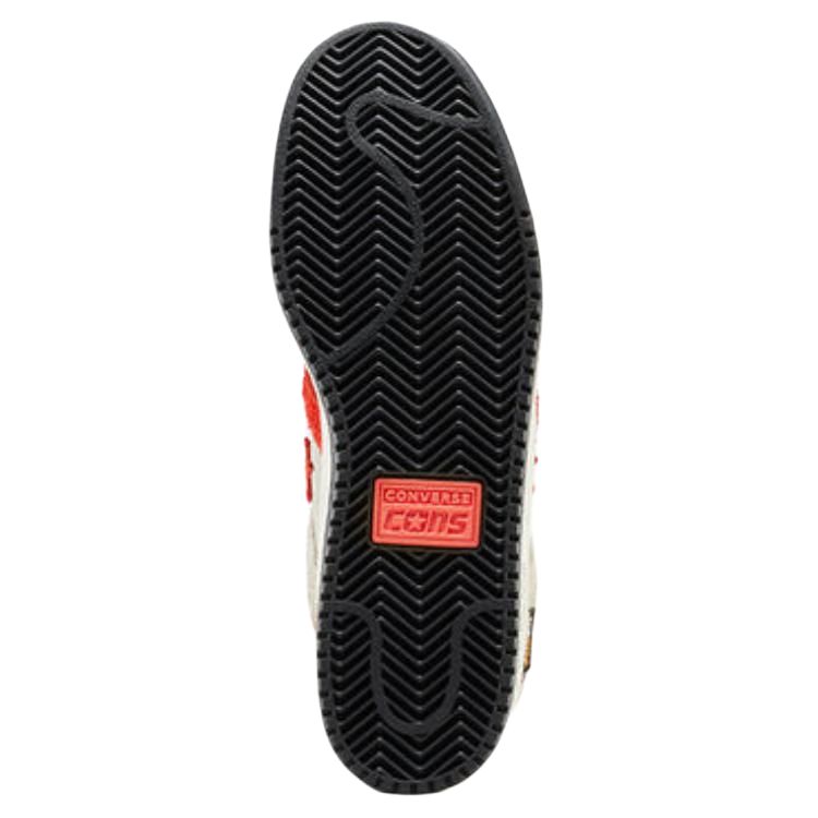 Converse As-1 Pro удобные универсальные тонкая подошва нескользящие прочные низкие кеды унисекс в кремово-оранжевом цвете