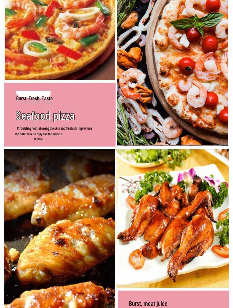 SINKO 22L Electric Countertop Oven: Automatic, Large Capacity, Multifunctional Baking and Cake Oven for Home Use