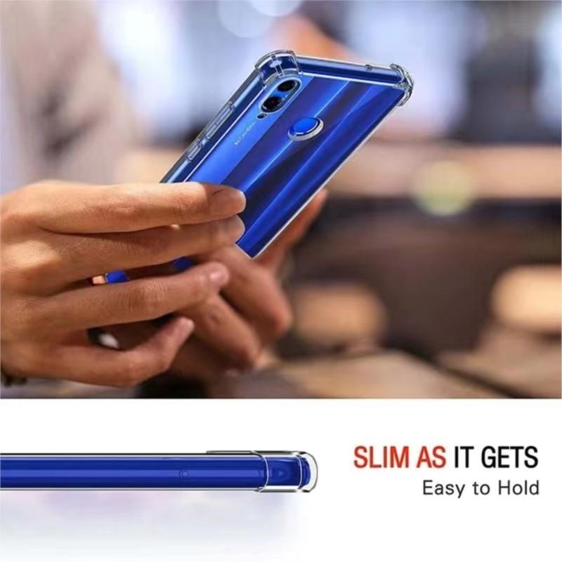 1,5 мм толстый прозрачный чехол Air-Bag для Huawei Honor 10 lite P20 P30 P40 20 lite Y6 Y7 Y9 Y6P Y7P Y8S Y8P P Smart S Pro 2019 Cover