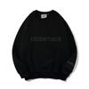 Oversized Letter Print Hooded Sweatshirt Men Warm Fleece Lined Loose Fit Casual Streetwear