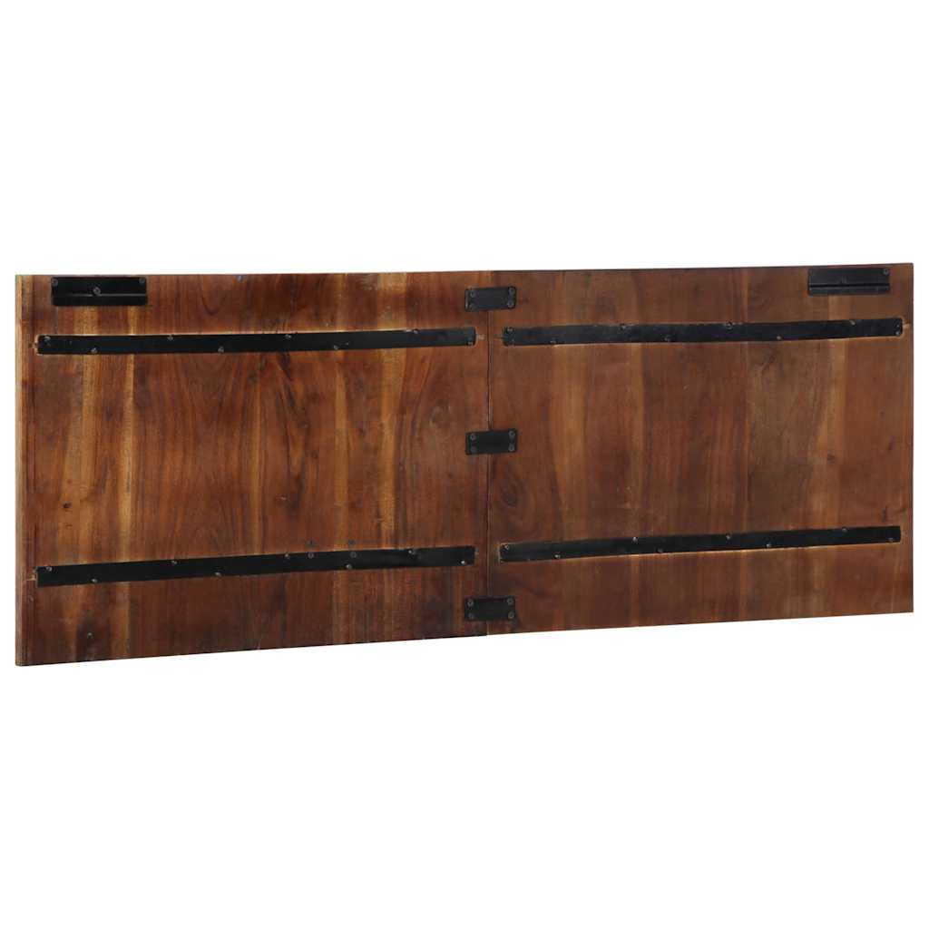 Zagłówek Wielokolorowy 140 Cm Lite Drewno Odzyskane