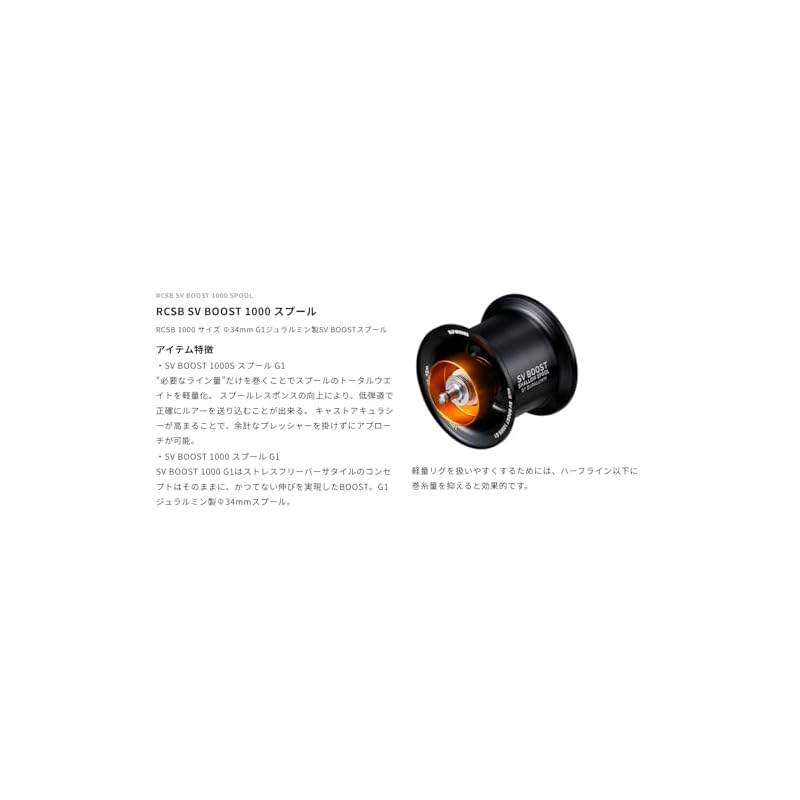 SLPWORKS Daiwa SLP Works RCSB SV BOOST 1000S Шпуля G1 Фиолетовая