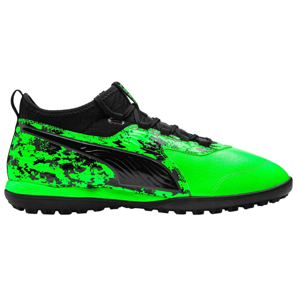 Puma One 19.3 Artificial Turf TF (Rubber Studs) TT (Rubber Studs) Shock Absorbing Durable Soccer Shoes Unisex Soccer Shoes Green 105489-03