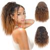 Short Drawstring Curly Ponytail 12 Inch Corn Wave Ponytails Clip In Synthetic Ponytails Hairpieces for Black Women