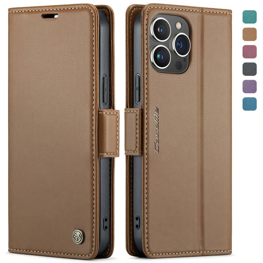 CaseMe Wallet Leather Case for iPhone 15 Pro Max 15 Plus 14 Pro Max 13 12 11 Book Wallet case Magnetic Phone case for iPhone 15