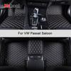 Автомобильные коврики KAHOOL на заказ для VW Passat Saloon Sedan B5 B5.5 B6 B7 B8, автоаксессуары для ног