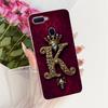 Чехол для Oppo F9 F9Pro Чехол для Realme U1 Прозрачный Роскошная Корона Буквы от A до Z 2D Плоский Рисунок Мягкий Чехол для Телефона Для Oppo F9 Pro