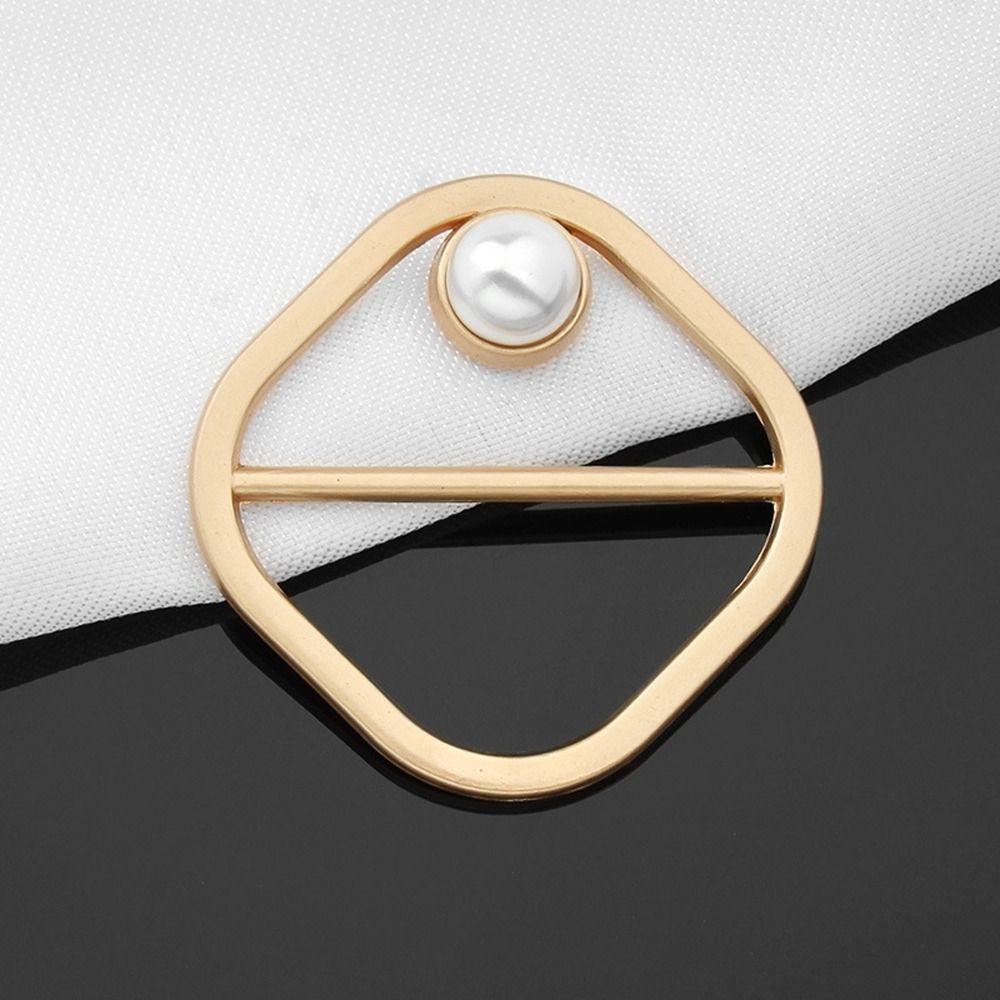 Кольцо с металлической пряжкой и узлом, футболка, шаль, кольцо, зажим, новая одежда, затягивает женскую одежду