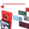 Силиконовый матовый чехол для телефона Nothing Phone 3a Pro, чехол для Nothing Phone 3a Pro, противоударный чехол Funda Back Cover