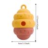 Bite Resistant Feeding Dog Toy Leak Proof Pet Slow Food Bowl Cartoon Pinecone Shape Dog Toy  Home