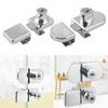 With Key Hardware Accessories Hasp Cabinet Door Locks Window Lock Mall Display Glass Cabinet Lock
