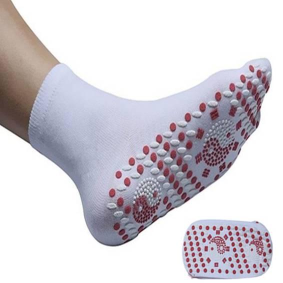 Magnetic Socks Unisex Self-Heating Health Care Socks Tourmaline Therapy Comfortable Breathable Foot Massager Warm