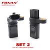 Set of 2 Camshaft Crankshaft Position Sensor For Nissan Pathfinder Frontier Xterra 6 Cyl 4.0L VQ40DE A29632 A29640 23731AL61A