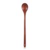 Natural Wooden Large Soup Scoops Long Handle Cooking Scoop Wood Ramen Rice Spoon Soup Ladle Catering Tableware Kitchen Utensil