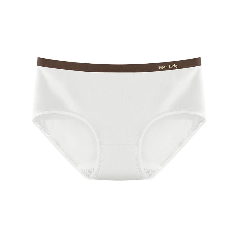 Panties Women's Mid-waist Seamless Letter-trimmed Women's Briefs