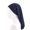 Solid Color Sleep Cap Long Tail Head Wrap Comfortable Durag Cap  Unisex