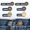 6 Pcs Jeans and Pants Button Extenders: Universal Waist Expander for Women and Men, Instant Belt Extension Solution