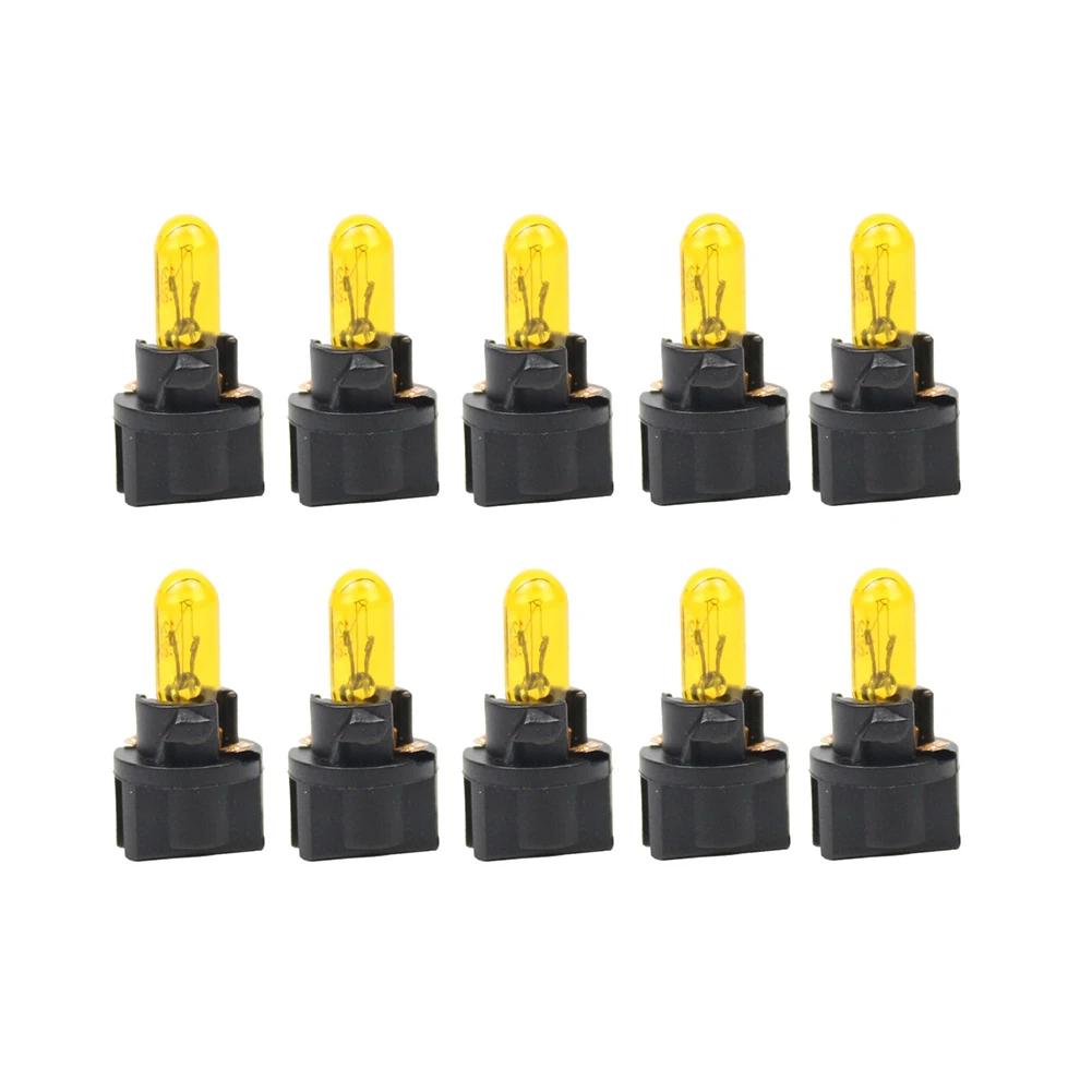 10 шт. T5 SMD LED Автомобильная лампа Автомобили Светодиод Измерительный прибор Панель приборов Лампочки Авто Внутренний Индикаторная лампа