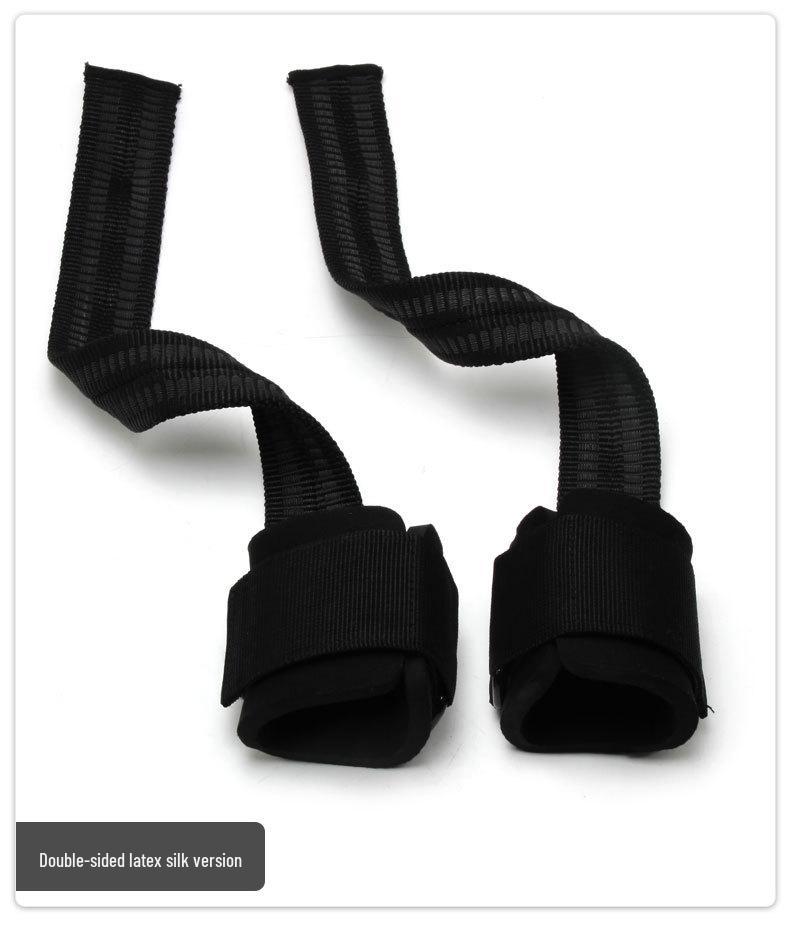 Кистевые бинты для тяжелой атлетики: Односторонние лямки для подтягиваний и становой тяги