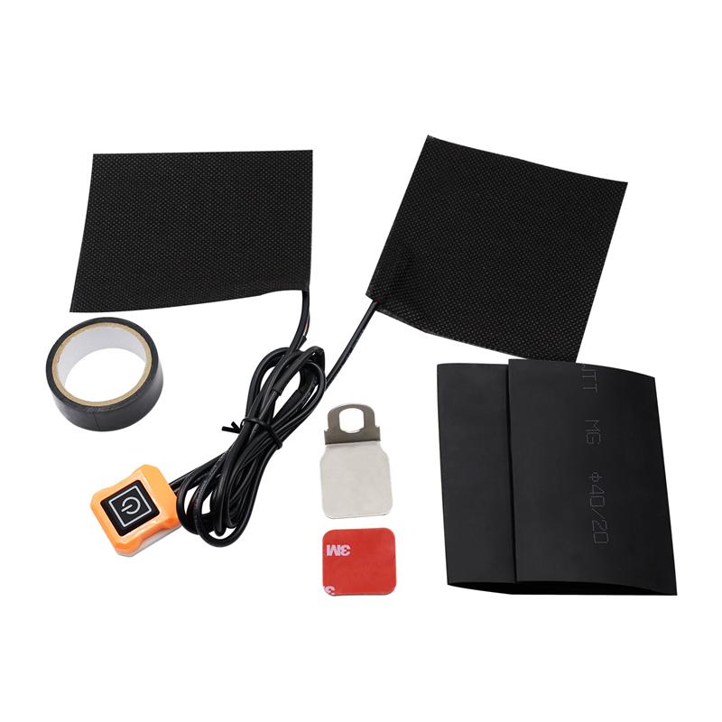 12 В мотоциклетные ручки с подогревом, подушечки для квадроцикла, электровелосипеда, горячая крышка, комплект ручек, электрическая нагревательная ручка, грелка для рук с умным