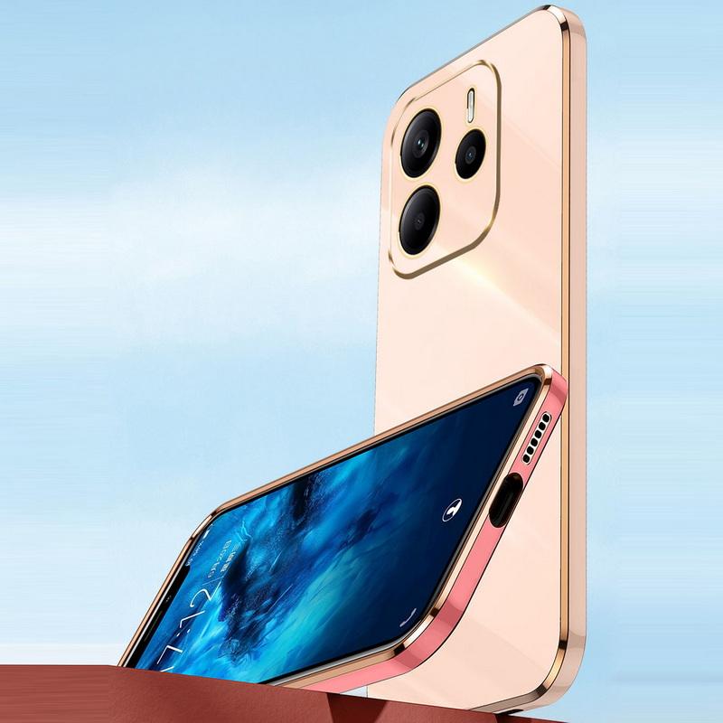 Для Xiaomi 14T Pro 13T Poco X6 M6 Pro X5 Redmi 14C 13C Note 14 Pro 13 12 11 чехол с глянцевым покрытием TPU противоударный мягкий тонкий однотонный чехол для телефона