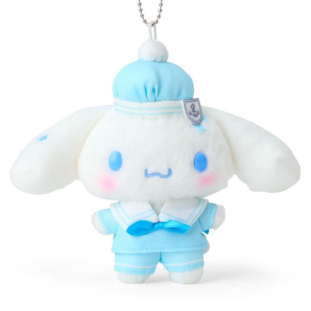 Sanrio Mascot Holder Cinnamoroll Polyester and Ages 6 and 061743 (Sailor Color) Steel, Up,
