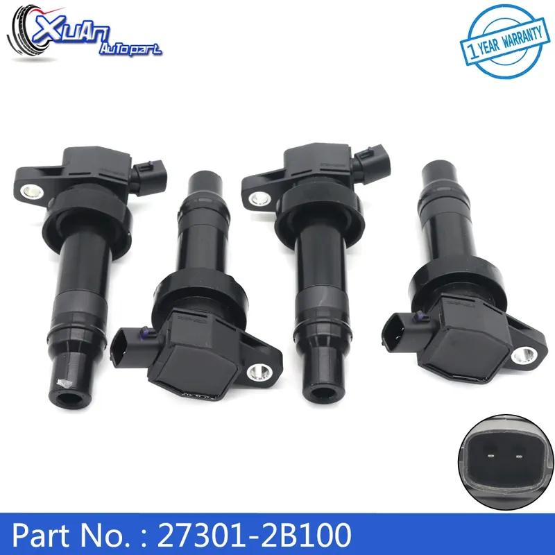 XUAN NEW Car Ignition Coil 27301-2B100 for Hyundai Accent Veloster i20 i30 Kia Rio Soul Rio5 1.6L L4 2012- UF636 273012B100