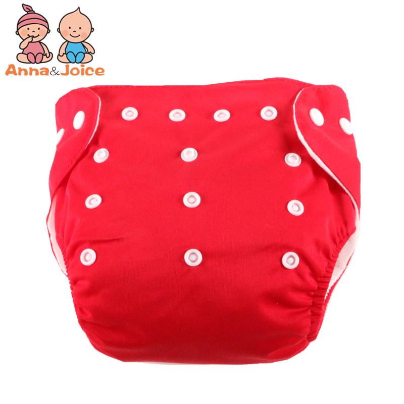 Baby Diapers Washable Reusable Nappies Grid/Cotton Training Pant Cloth Diaper Baby Winter