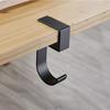 Adjustable Desk Edge Hook Gaming Headset Desk Hanger Backpack Storage Hanging Hook Holder Punch-free Home Office Organizer