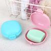 Portable Candy Color Soap Box Home Shower Travel Hiking Soap Dish Bathroom Supplies