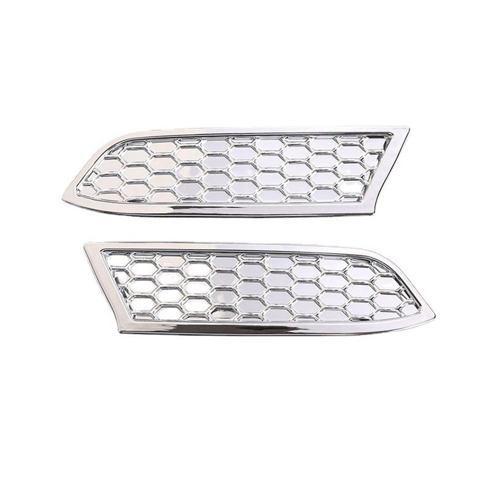 Chrome Headlight Cleaning Trim Bezels Pair Fits For Toyota Tacoma 2016-2020