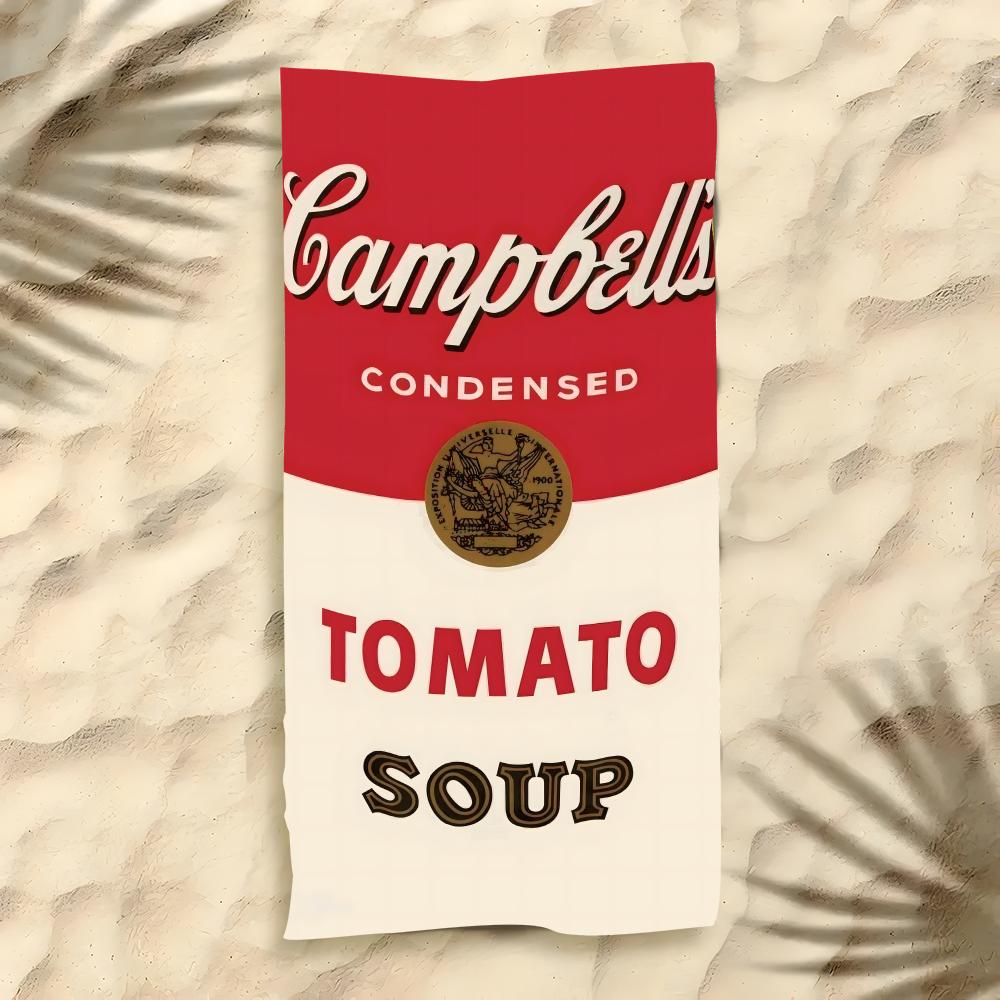 C-Campbell'S Полотенце Полиэстер Пляжное Полотенце Быстросохнущее Без Песка Полотенце Для Ванны На Лето Бассейн Путешествие Отпуск