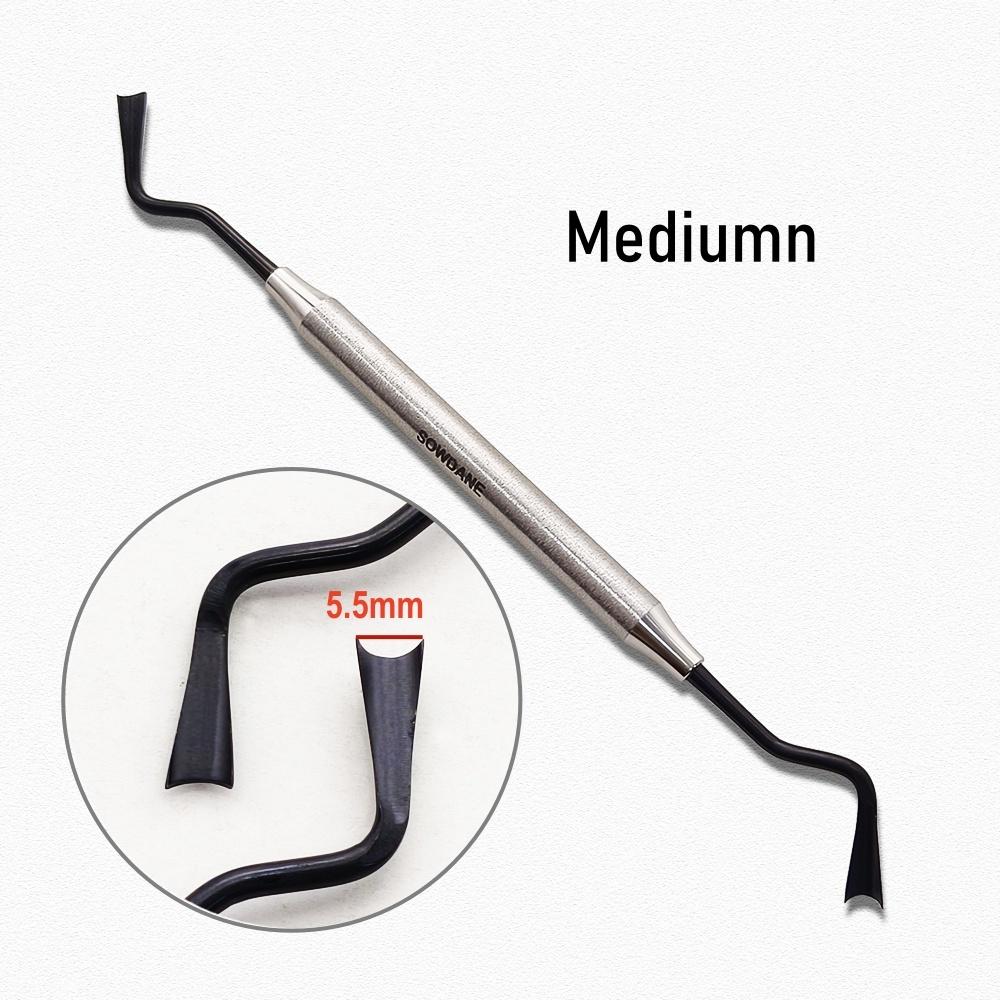 Двойной титановый зубной имплантат Ретракция десны Ретрактор десны Сепаратор десен Изоляция хирургический инструмент