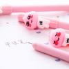 4 шт./набор милых мультяшных ручек Kawaii канцелярские принадлежности Creatie Gift School Supplies 0.5mm