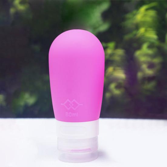 Контейнер для жидкости, герметичная нескользящая силиконовая упаковочная бутылка для шампуня для дома