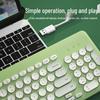 BOW Hangshi K221 USB Проводная клавиатура для девочек - Для настольного компьютера и ноутбука