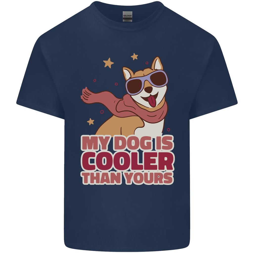 My Dog is Cooler Than Your Dog Shiba Inu Unisexs Light Cotton TShirt