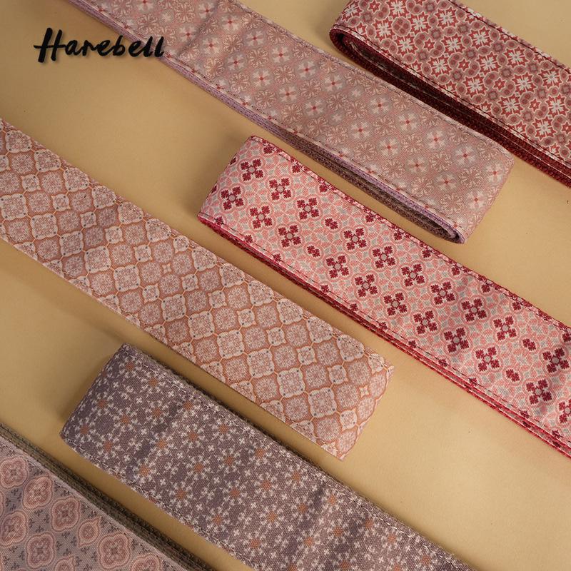 Регулируемый ремень для акустической гитары серии Am Print - Красный Снег, Кирпичный, Решетка, Темная Звезда, 103-107