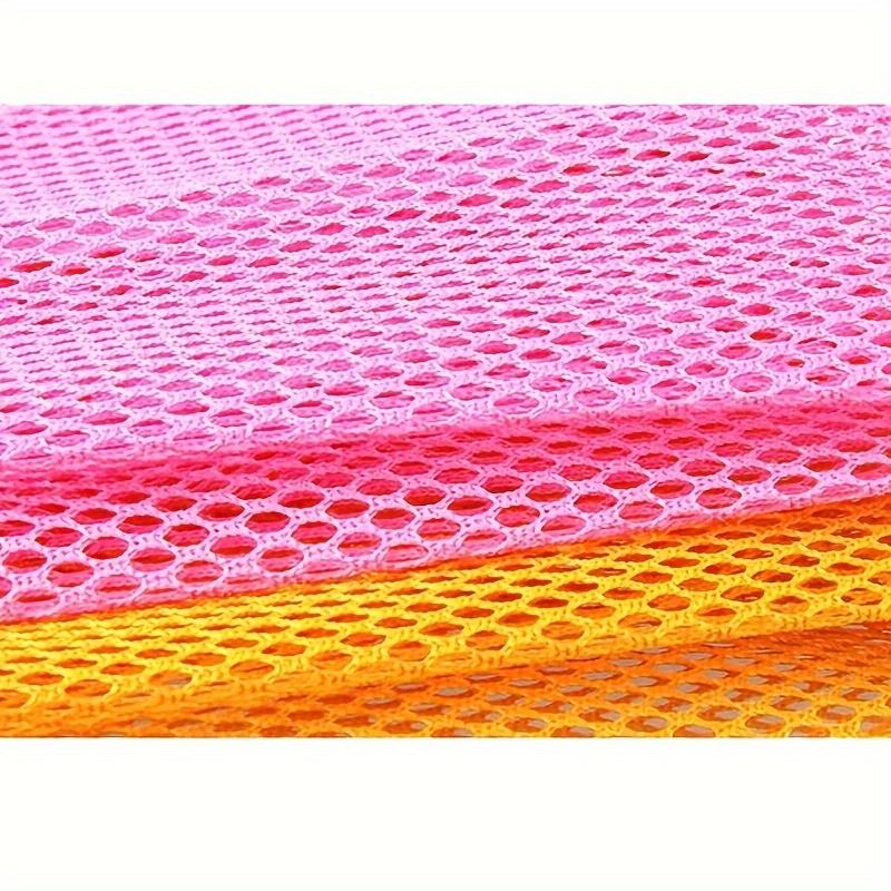 2 шт. Сетчатые салфетки для мытья посуды с антипригарным покрытием - Легкая очистка и губка для мытья посуды для кухонного инструмента для уборки