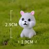 Cute Mini Resin Dog Dolls 12 Style Handicraft Ornaments Ideal For Micro Landscape Decor