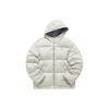 Fila Mihara Yasuhiro Collaboration Series Letter Solid Color Long Sleeve Hooded Down Jacket Winter Couple Style Unisex Outerwear F11U143901F-IV
