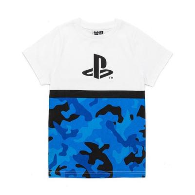 PlayStation Камуфляжная футболка для мальчиков