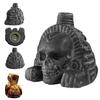 Death Whistle, Aztec Death Whistle, Gothic Sound Maker, Over 125 Decibels of Realistic Human Scream, with Storage Bag, Resin Material, Suitable for Co